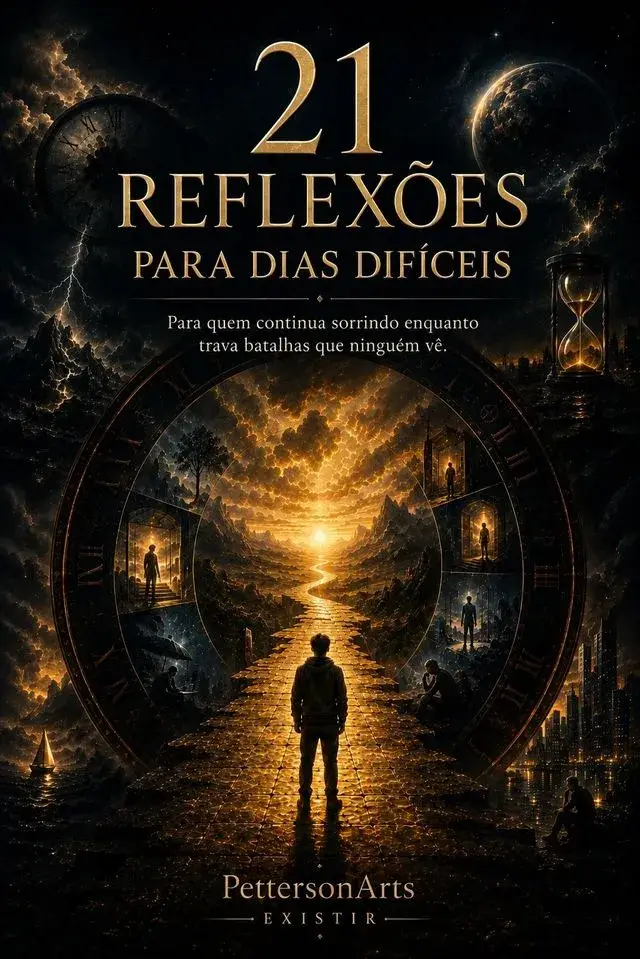 Capa do livro 21 Reflexões para Dias Difíceis - PettersonArts